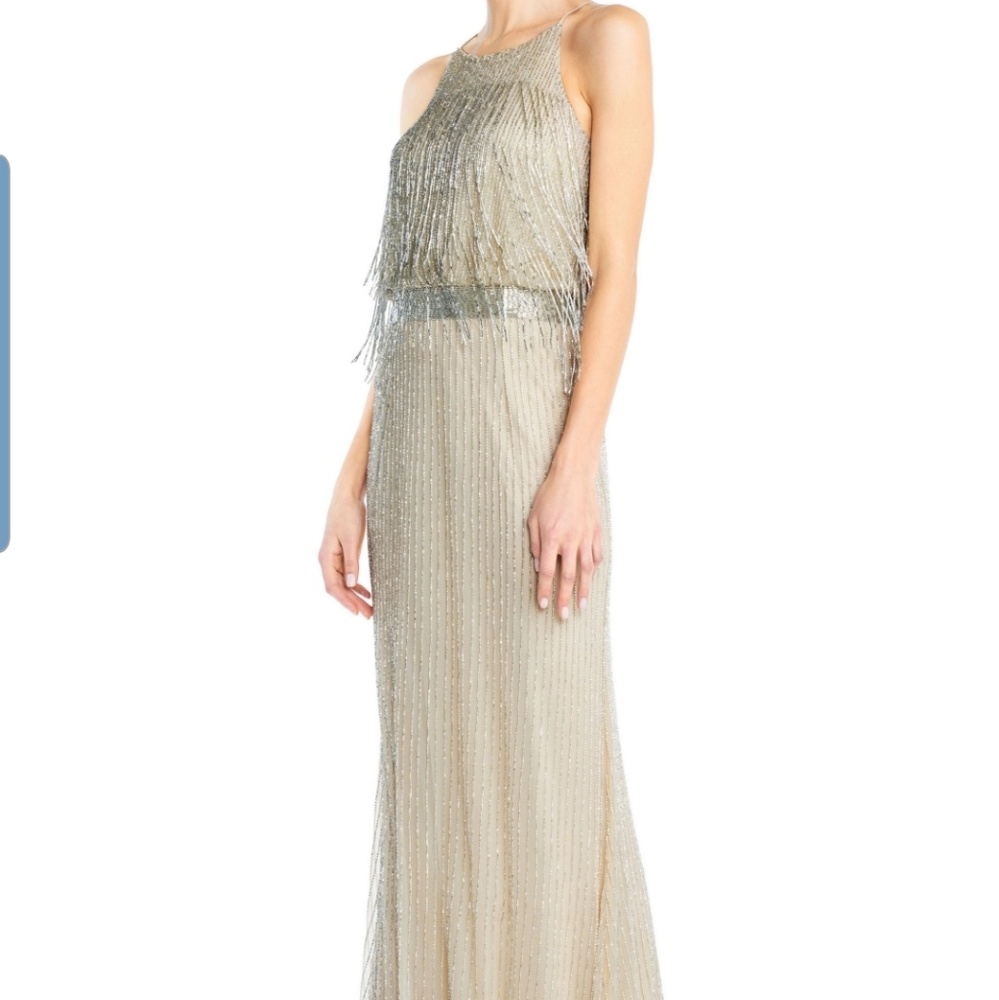 Beaded fringe dress